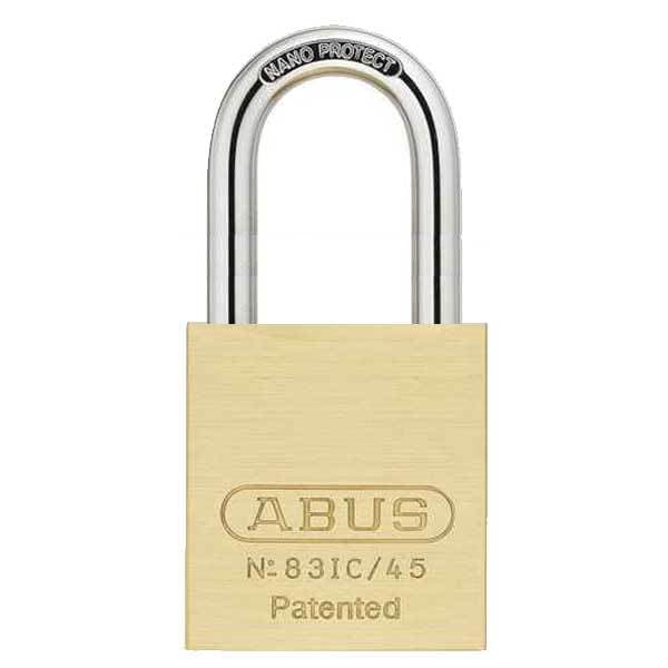 Abus: 83IC/45 B Brass Body 2" Hardened Steel Shackle